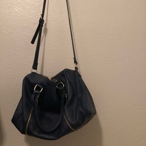 Navy blue purse
